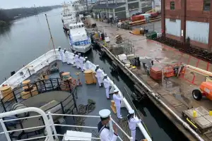 Historic Voyage begins as U.S.-Donated Cutter Sails for Sri Lanka