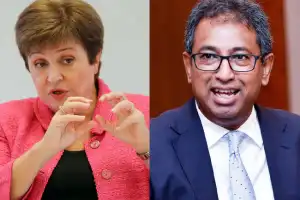 Harsha Highlights Past Government’s Economic Gains to IMF Chief