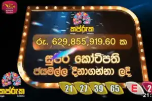 Sri Lanka’s Largest-Ever Lottery Jackpot of Rs. 63 Crore Claimed