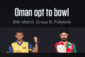 T20 World Cup 2026 - Oman win the toss and bowl