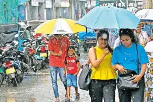 Low-Pressure Area over Bay of Bengal Brings Showers and Rough Seas to Sri Lanka