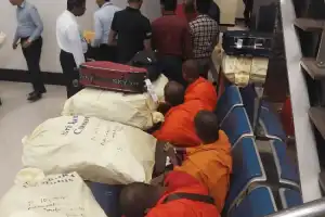 Major Drug Bust at Bandaranaike International Airport - 22 Monks Arrested