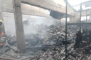 Massive Fire Destroys Medicine Warehouse at Jaffna Teaching Hospital
