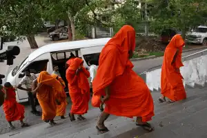 23 Monks Remanded Over Thailand Drug Smuggling Case