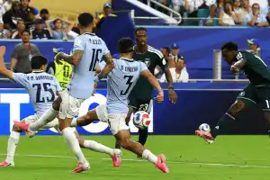 Uruguay held to 1-1 draw by Saudi Arabia in World Cup opener
