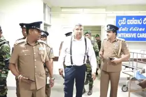 Justice Minister Visits Injured Prison Officers as Negombo Prison Death Toll Stands at 26