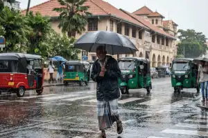 Showers Expected in Several Parts of Sri Lanka Today