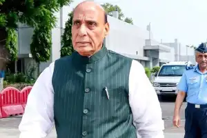 Indian Defence Minister Rajnath Singh Arrives in Sri Lanka