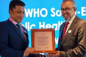 WHO Congratulates Sri Lanka on Decade of Disease - Elimination Successes