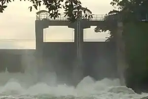 Two Spill Gates Opened at Deduru Oya Reservoir Amid Heavy Rain