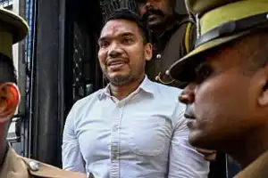 Namal Rajapaksa Produced Before Colombo Magistrate’s Court in Krrish Deal Case